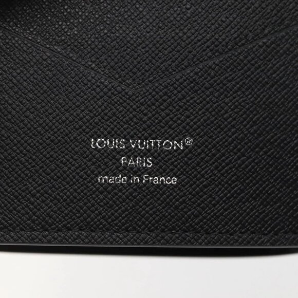 LOUIS VUITTON Eclipse Couverture Passpole NM Passport Case M64501 Auth 142351M - Picture 12 of 16